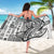 Samoa Tapa Sarong Siapo Mix Tatau Patterns - White - Wonder Print Shop