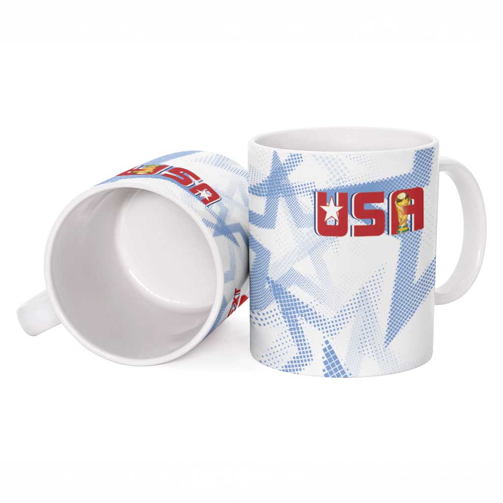 WC2026 USA Soccer Ceramic Mug Rising Stars - Wonder Print Shop