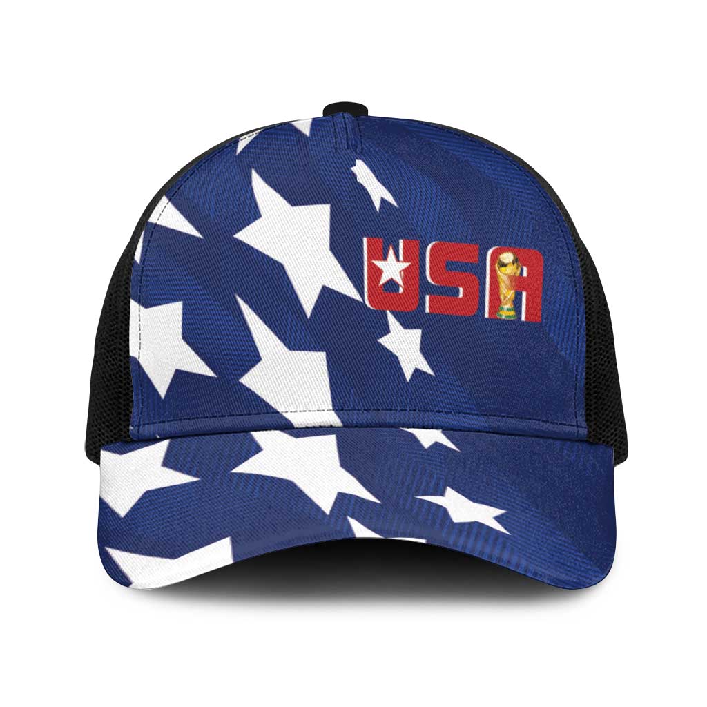 USA Soccer Custom Vintage 1994 Inspired Baseball Net Cap - Wonder Print Shop