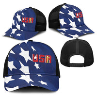 USA Soccer Custom Vintage 1994 Inspired Baseball Net Cap - Wonder Print Shop