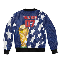 USA Soccer Custom Vintage 1994 Inspired Bomber Jacket - Wonder Print Shop