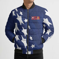 USA Soccer Custom Vintage 1994 Inspired Bomber Puffer Jacket - Wonder Print Shop