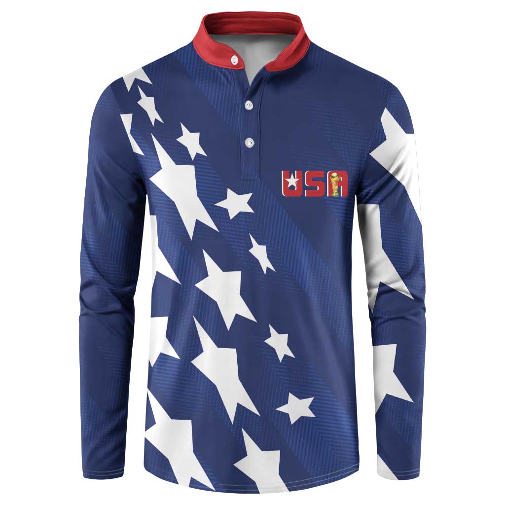 USA Soccer Custom Vintage 1994 Inspired Button Sweatshirt - Wonder Print Shop