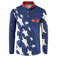 USA Soccer Custom Vintage 1994 Inspired Button Sweatshirt - Wonder Print Shop