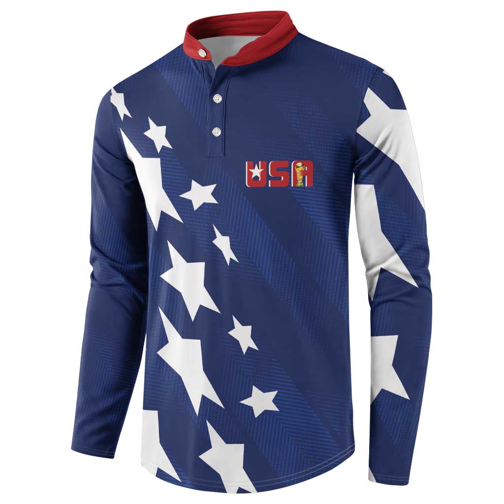 USA Soccer Custom Vintage 1994 Inspired Button Sweatshirt - Wonder Print Shop