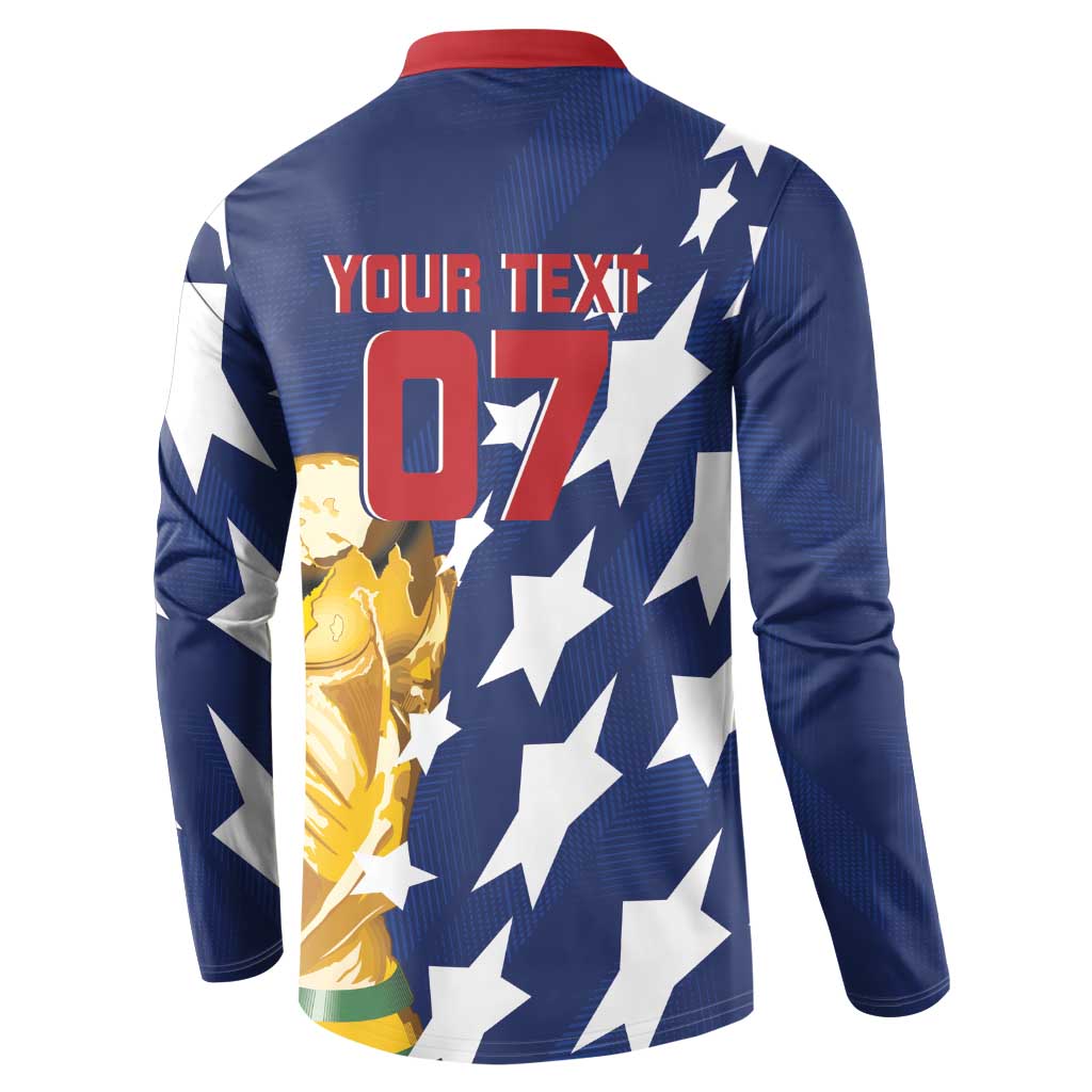 USA Soccer Custom Vintage 1994 Inspired Button Sweatshirt - Wonder Print Shop