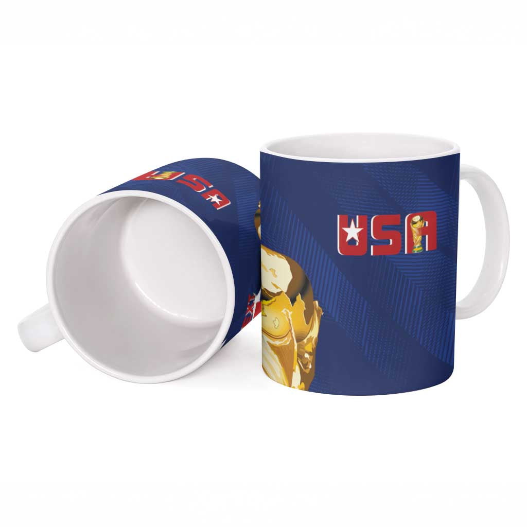 USA Soccer Vintage 1994 Inspired Ceramic Mug - Wonder Print Shop