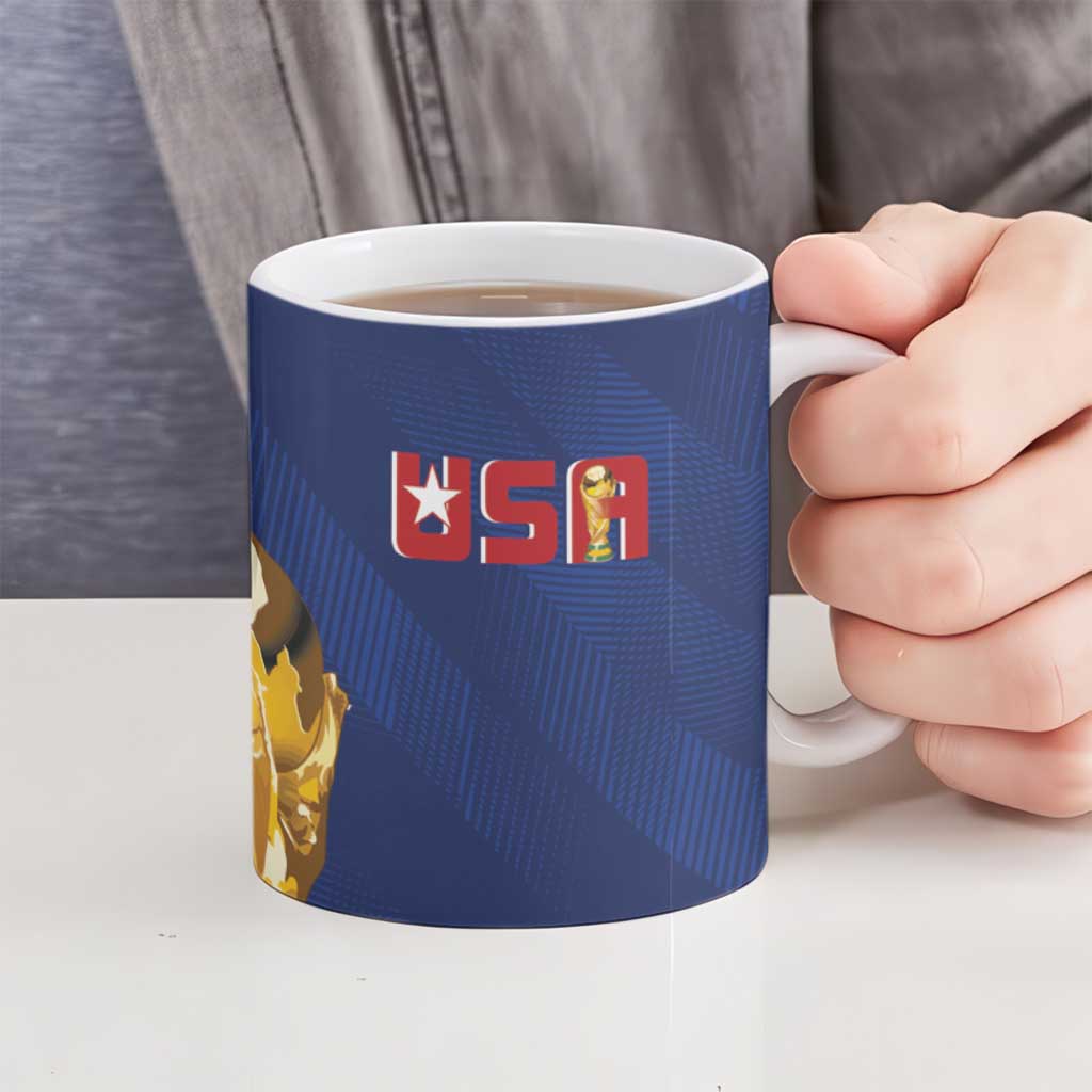 USA Soccer Vintage 1994 Inspired Ceramic Mug - Wonder Print Shop
