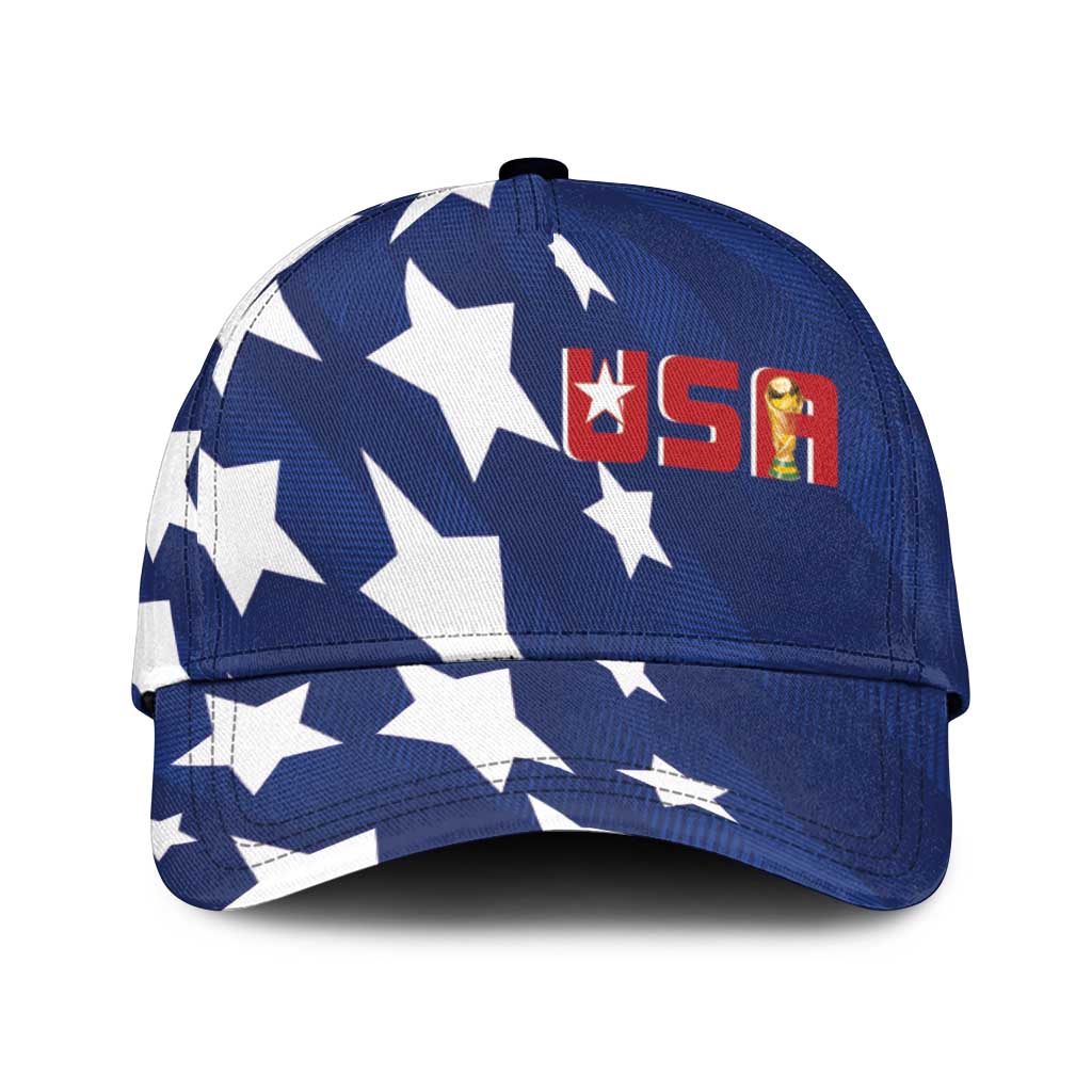 USA Soccer Custom Vintage 1994 Inspired Classic Cap - Wonder Print Shop