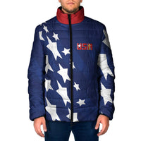 USA Soccer Custom Vintage 1994 Inspired Padded Jacket - Wonder Print Shop