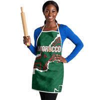 Morocco Football Apron Grunge Motifs