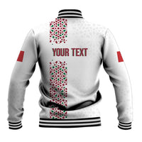 Morocco Atlas Lions Personalized Baseball Jacket Arabesque Inspired Pattern