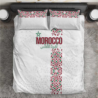 Morocco Atlas Lions Bedding Set Arabesque Inspired Pattern