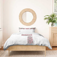Morocco Atlas Lions Bedding Set Arabesque Inspired Pattern