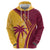 West Indies Cricket World Cup 2024 Zip Hoodie Tropical Style - Wonder Print Shop