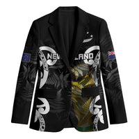 New Zealand WC2026 Custom Black Blazer Silver Fern