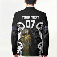 New Zealand WC2026 Custom Black Blazer Silver Fern