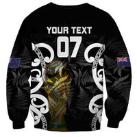 New Zealand WC2026 Custom Black Sweatshirt Silver Fern