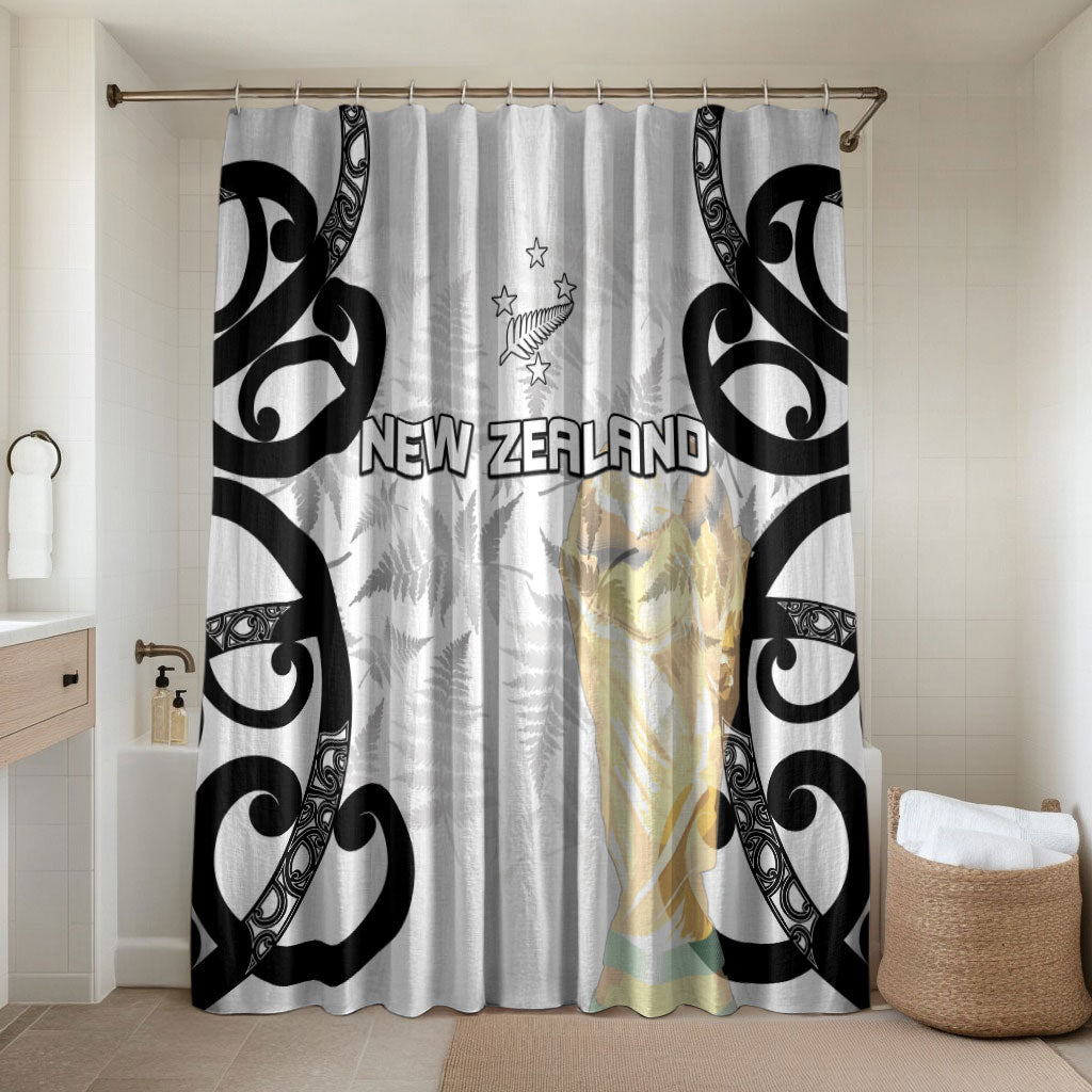 New Zealand WC2026 White Bathroom Set Silver Fern