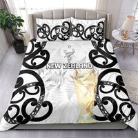 New Zealand WC2026 White Bedding Set Silver Fern