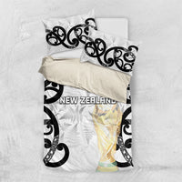 New Zealand WC2026 White Bedding Set Silver Fern