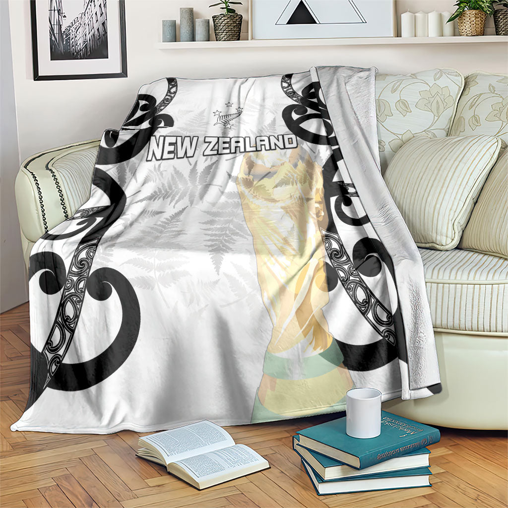 New Zealand WC2026 White Blanket Silver Fern