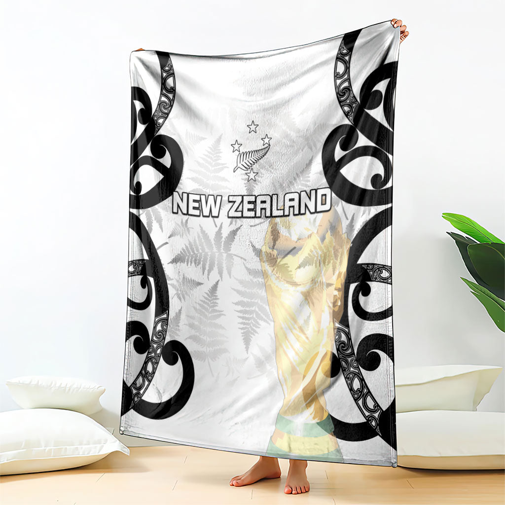 New Zealand WC2026 White Blanket Silver Fern