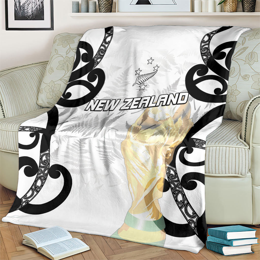 New Zealand WC2026 White Blanket Silver Fern