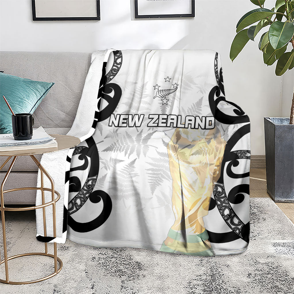 New Zealand WC2026 White Blanket Silver Fern