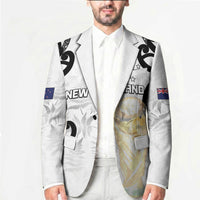New Zealand WC2026 Custom White Blazer Silver Fern