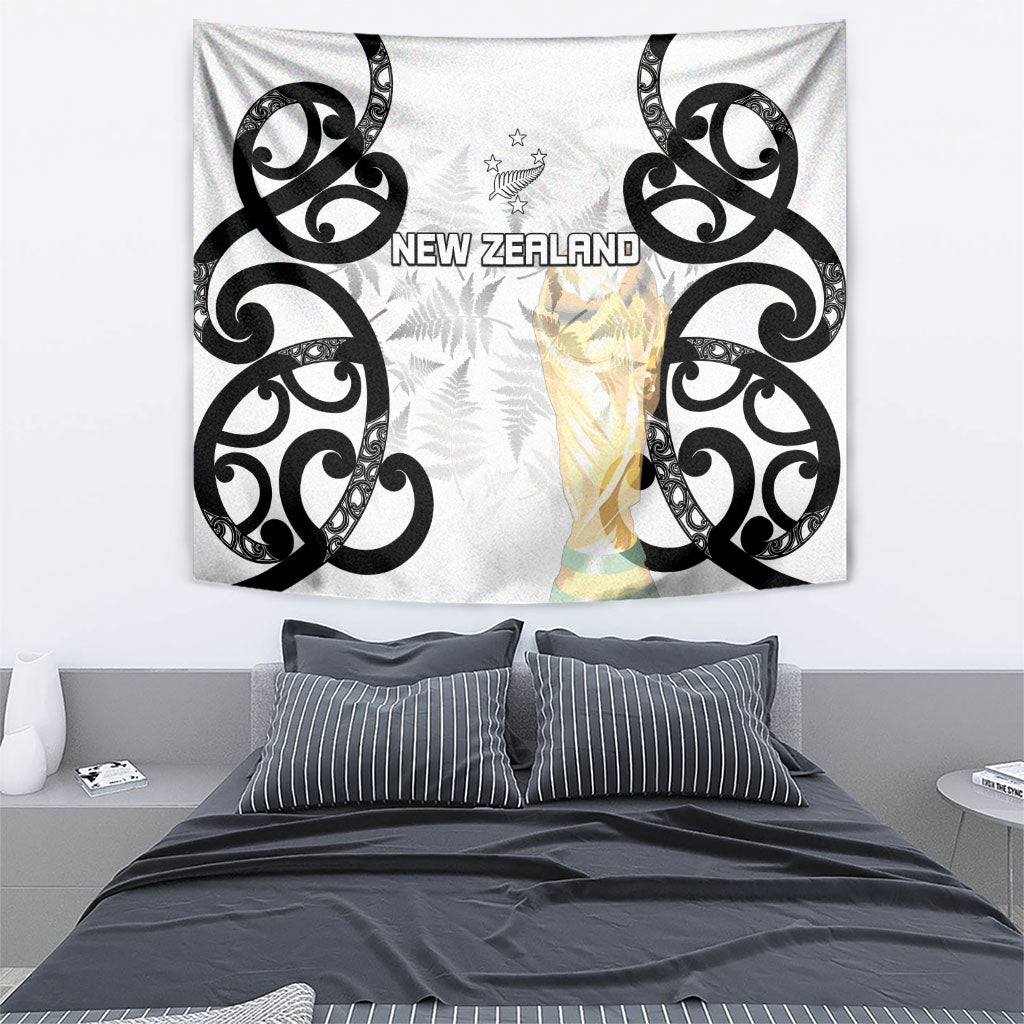 New Zealand WC2026 White Tapestry Silver Fern