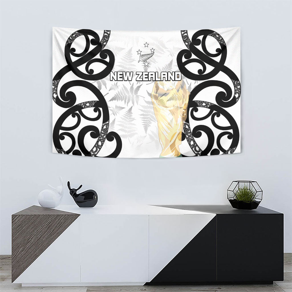 New Zealand WC2026 White Tapestry Silver Fern