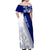 Personalised Scotland Rugby Off Shoulder Maxi Dress 2023 World Cup The Thistle - Wonder Print Shop