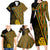 Personalised South African Heritage Day Family Matching Long Sleeve Bodycon Dress and Hawaiian Shirt Kente Ethnic Patterns Mix Protea LT7 - Wonder Print Shop