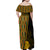 Personalised South African Heritage Day Family Matching Off Shoulder Maxi Dress and Hawaiian Shirt Kente Ethnic Patterns Mix Protea LT7 - Wonder Print Shop