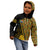 Personalised South African Heritage Day Kid Hoodie Kente Ethnic Patterns Mix Protea - Wonder Print Shop