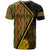 Personalised South African Heritage Day T Shirt Kente Ethnic Patterns Mix Protea - Wonder Print Shop