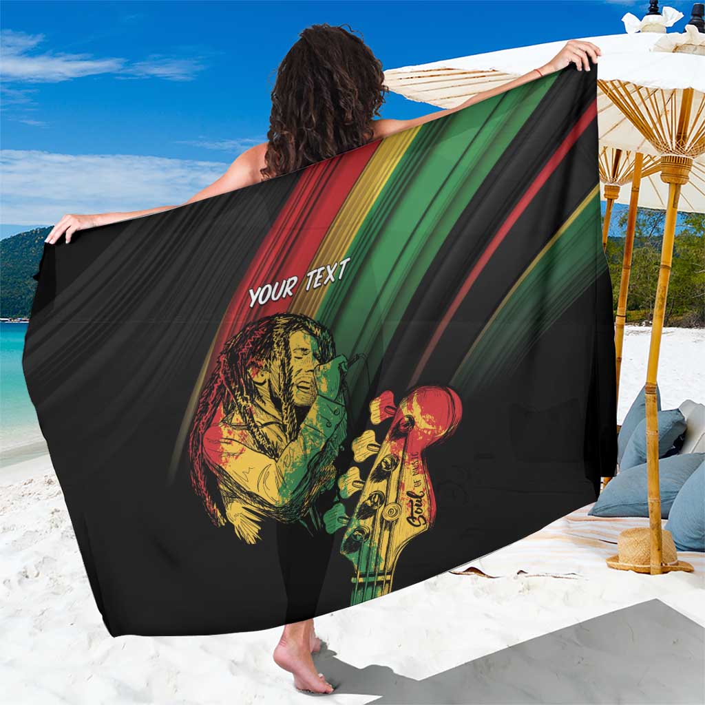 Personalised Reggae Sarong Live The Way You Love