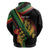 Personalised Reggae Zip Hoodie Live The Way You Love - Wonder Print Shop