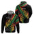 Personalised Reggae Zip Hoodie Live The Way You Love - Wonder Print Shop