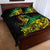 Personalised Reggae Jawaiian Festive Quilt Bed Set Mix Polynesian - Wonder Print Shop