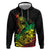 Personalised Reggae Jawaiian Festive Zip Hoodie Mix Polynesian - Wonder Print Shop