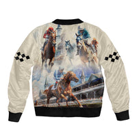 Kentucky Horse Racing Bomber Jacket For The Roses