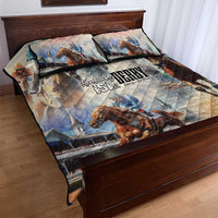 Kentucky Horse Racing Quilt Bed Set For The Roses