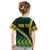 Personalised Jamaica Kid T Shirt Kente Pattern Basic - Black - Wonder Print Shop