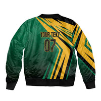 Jamaica Tropical Palm Personalized Bomber Jacket - Wonder Print Shop