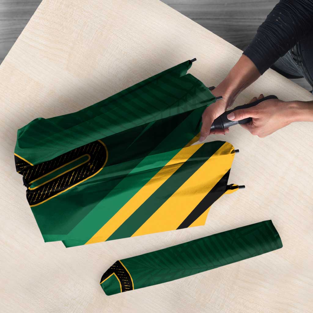 Jamaica Tropical Palm Personalized Umbrella - Wonder Print Shop