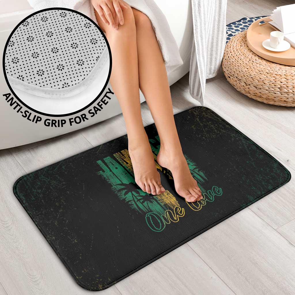 Jamaica One Love Grunge Bathroom Set Jamrock - Wonder Print Shop