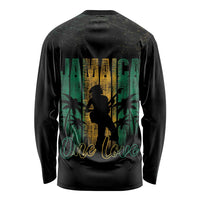 Jamaica One Love Grunge Long Sleeve Shirt Jamrock - Wonder Print Shop