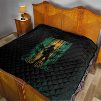 Jamaica One Love Grunge Quilt Jamrock - Wonder Print Shop